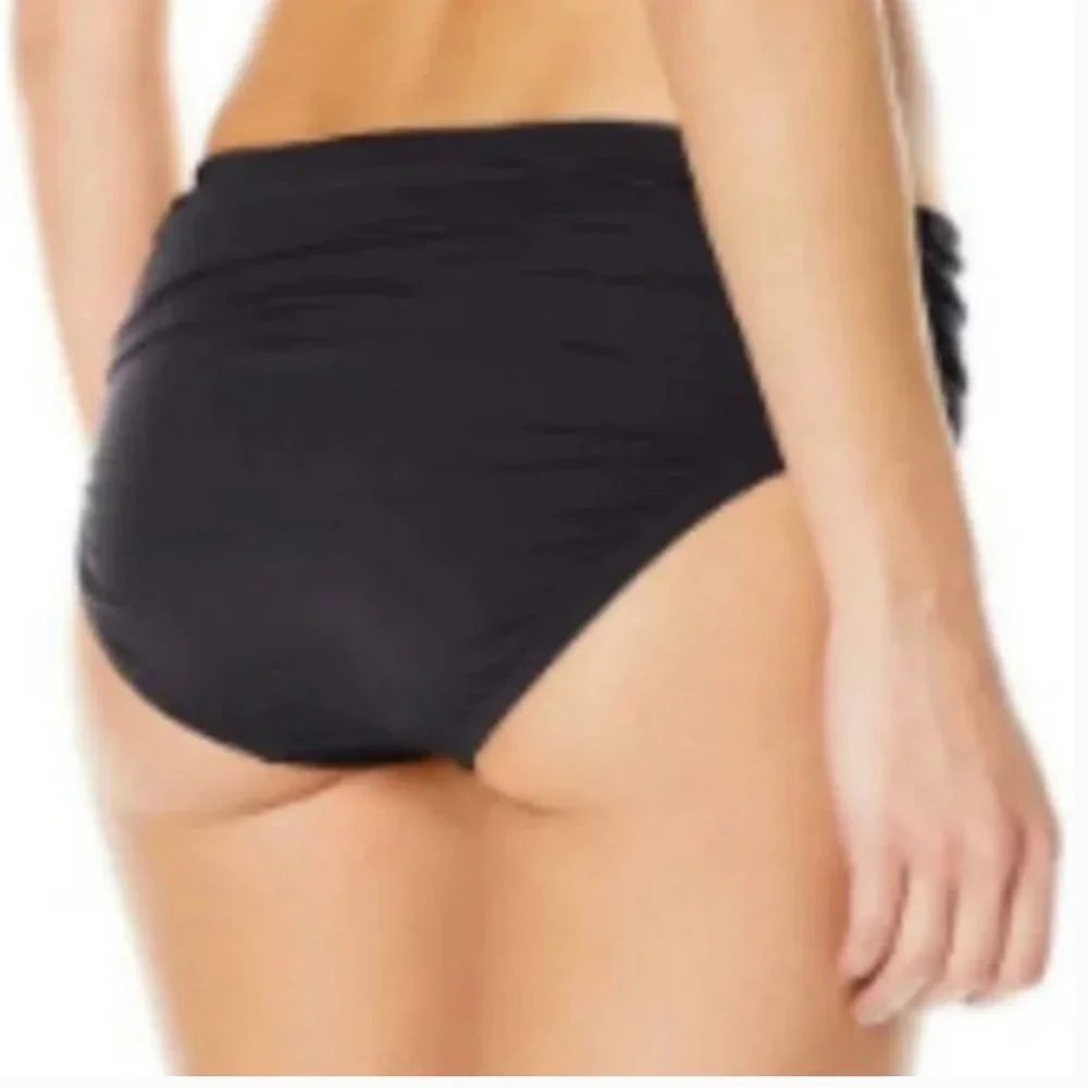 Kenneth Cole Reaction Shirred Hipster Bikini Bottom
